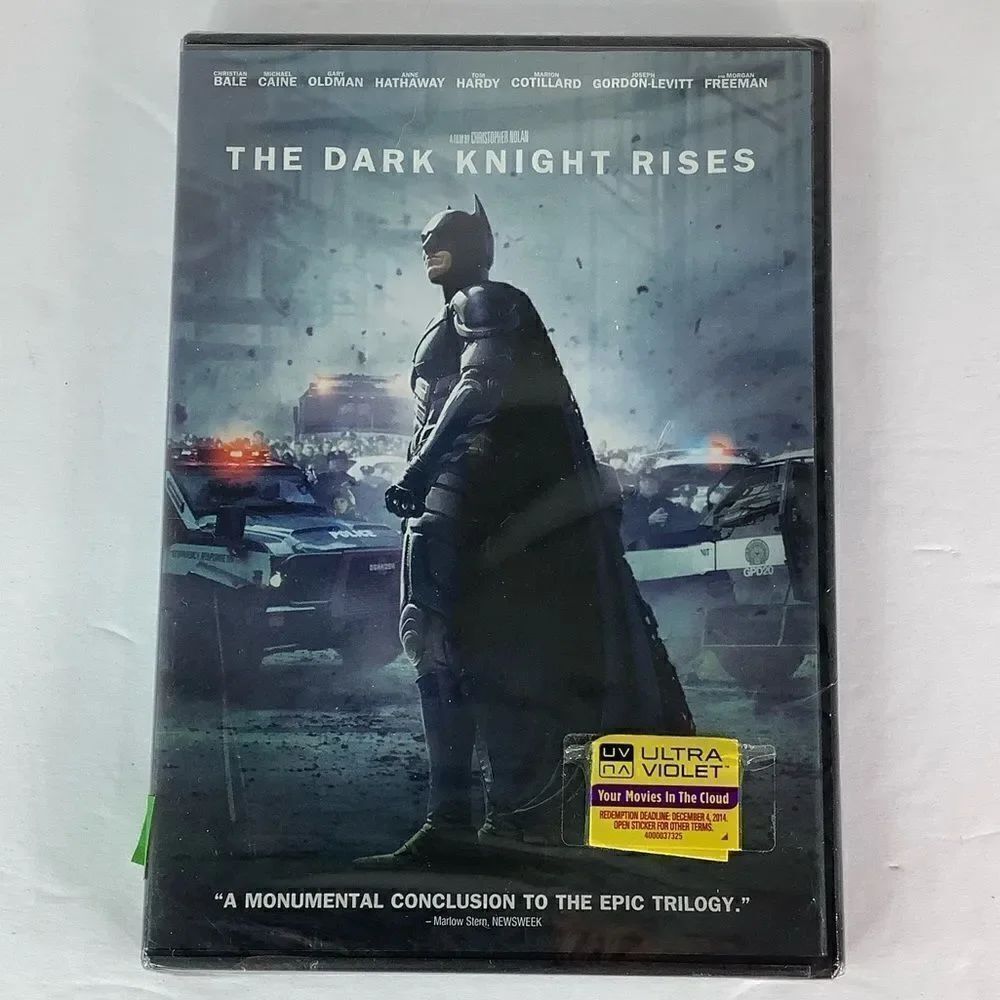 NEW! Warner Brother The Dark Knight Rises Batman DVD